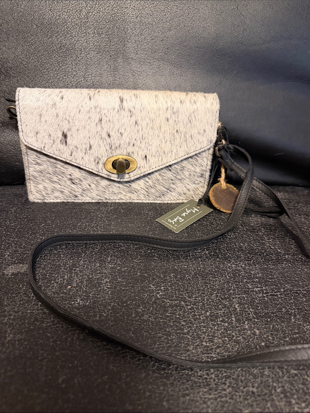 Myra Bag Sooty Glow Wallet Crossbody